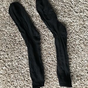 Black dress socks